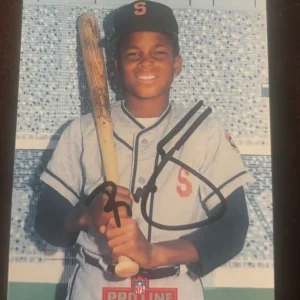 1992 Pro Line Profiles Ronnie Lott signed autographed card Football Card #2