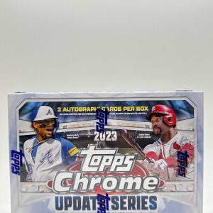Topps 2023 Chrome Update Series Baseball Breaker Box - 12 Cards