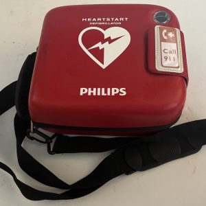 Philips HeartStart FRx AED Defib w/ Battery (02-29), Pads, More