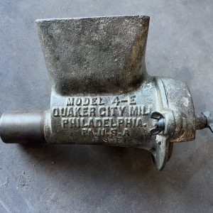 Quaker City Mill Model 4E 4-E Electric Grinder Attachment