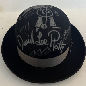 David Lee Roth Van Halen Signed Autographed Bolo Hat W/ Sketch 1991 BAS Cert