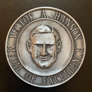 LAWRENCE MOTEN PERSONALLY OWNED VIC HANSON AWARD FROM 2009 SYRACUSE LEGEND