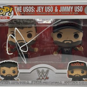 Jey Uso Signed Autographed WWE Funko Pop JSA COA