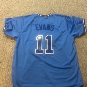 ATLANTA BRAVES- DARRELL EVANS SIGNED AUTOGRAPH JERSEY BECKETT COA BAS
