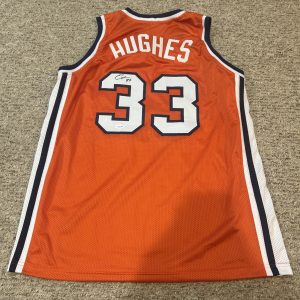 SYRACUSE ORANGE- ELIJAH HUGHES SIGNED AUTOGRAPH JERSEY ACOA COA BASKETBALL