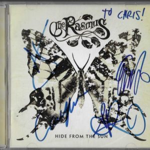 The Rasmus Finnish rock band REAL fully hand SIGNED Hide From The Sun CD COA