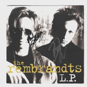 The Rembrandts REAL hand SIGNED LP CD COA Autographed by Phil & Danny Friends