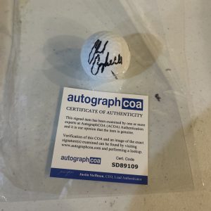 CHAD CAMPBELL SIGNED AUTOGRAPH MASTERS TITLEIST GOLF BALL ACOA RUNNER UP 2009