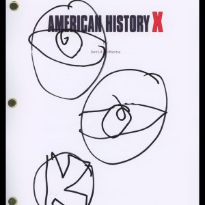 Tony Kaye "American History X" Director AUTOGRAPH Signed Script Screenplay ACOA