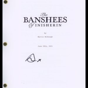 Barry Keoghan "The Banshees of Inisherin" AUTOGRAPH Signed Script Screenplay