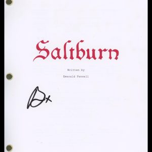 Barry Keoghan "Saltburn" AUTOGRAPH Signed 'Oliver' Full Script Screenplay ACOA