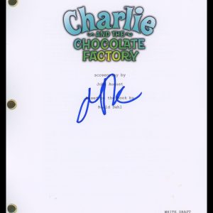 AnnaSophia Robb "Charlie and the Chocolate Factory" SIGNED Script Screenplay