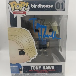 Tony Hawk "Birdhouse" Skateboarder AUTOGRAPH Signed 01 Funko Pop Figure ACOA