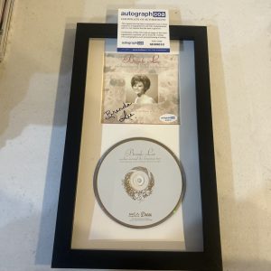 BRENDA LEE SIGNED AUTOGRAPH FRAMED CD DISPLAY ACOA ROCKIN AROUND CHRISTMAS TREE