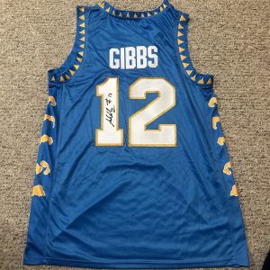 PITT PANTHERS- ASHTON GIBBS SIGNED AUTOGRAPH JERSEY ACOA COA BASKETBALL