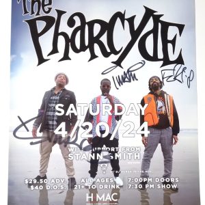 The Pharcyde rap REAL hand SIGNED Official Concert Poster #1 COA Autographed