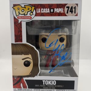 Ursula Corbero "La Casa de Papel" SIGNED Money Heist Tokio 741 Funko Pop B ACOA