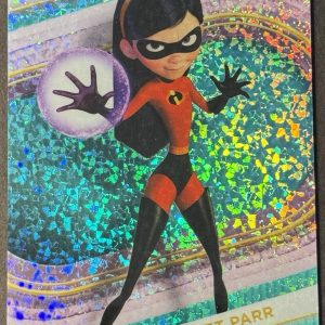 2025 Topps Chrome Disney Violet Parr Aqua Mini Diamond Refractor #/199 #152
