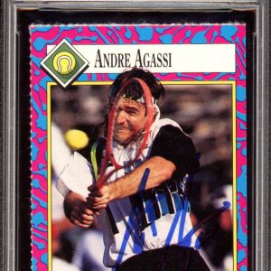 1993 SI For Kids #148 Andre Agassi Signed Tennis Card PSA GEM MINT 10 AUTO