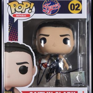 Caitlin Clark Autographed Signed WNBA Funko Pop #02 Encapsulated Auto PSA/DNA