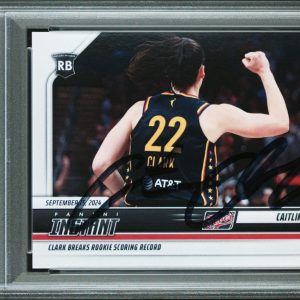 Caitlin Clark Signed 2024 Panini Instant #218 Rookie Basketball RC Auto PSA/DNA