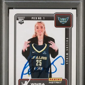2025 Panini Instant WNBA #DN1 Paige Bueckers Draft Night Rookie PSA MINT 9 AUTO