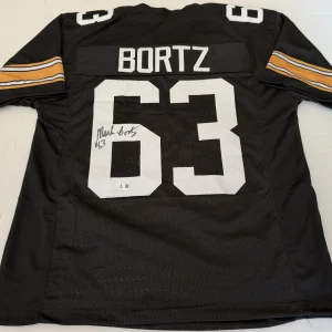 Mark Bortz Iowa Hawkeyes signed Custom jersey autographed Beckett Witnessed