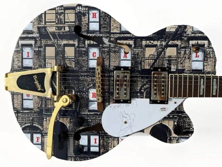 Led Zeppelin Jimmy Page Autographed 