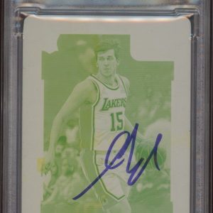 2021 Panini One & One #141 Austin Reaves Rookie Printing Plate 1/1 PSA AUTO 10