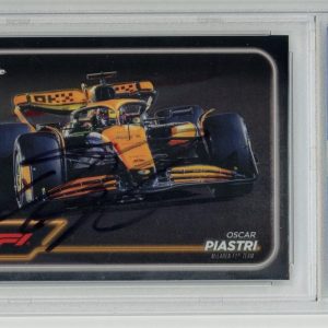 Oscar Piastri Signed Autographed 2024 Topps Chrome Formula 1 F1 #80 Auto PSA/DNA
