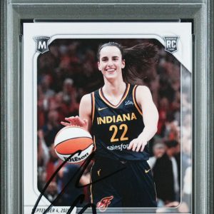 Caitlin Clark Signed 2024 Panini Instant #198 Rookie Basketball RC Auto PSA/DNA