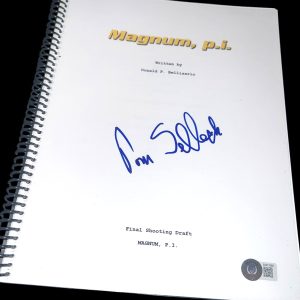 TOM SELLECK SIGNED AUTOGRAPH SCRIPT MAGNUM PI BECKETT BAS COA RARE ALL PAGES
