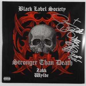 Zakk Wylde JSA  Signed Autograph Record Album Vinyl Black Label Society