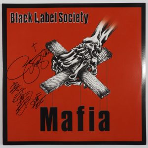 Zakk Wylde JSA  Signed Autograph Record Album Vinyl Black Label Society Mafia