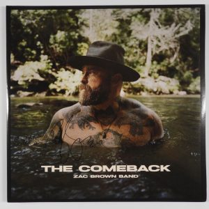 Zac Brown Band JSA Autograph Signed Album Vinyl The Comeback