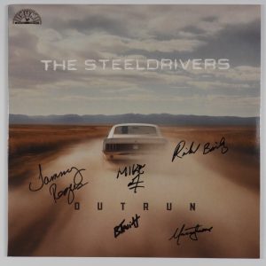 The Steeldrivers JSA Fully Signed Autograph Record Album Vinyl Outrun