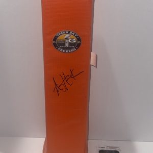 AJ HAWK SIGNED TOUCHDOWN PYLON GREEN BAY PACKERS A.J. JSA COA