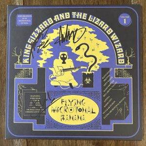 ‘King Gizzard & The Lizard Wizard’ Band Signed Flying Microtonal Vinyl Album