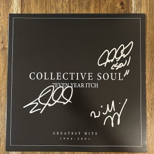 ‘Collective Soul’ Band Signed ‘Greatest Hits’ Vinyl Album Ed Roland +2