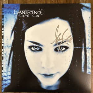 ‘Amy Lee’ Signed Vinyl Album ‘Fallen’ Beckett Evanescence