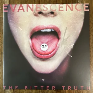 ‘Amy Lee’ Signed Vinyl Album ‘The Bitter Truth’ Beckett Evanescence