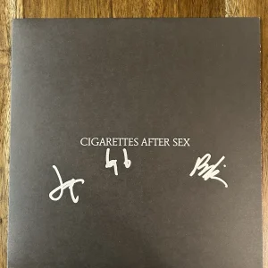 ‘Cigarettes After Sex’ Signed ‘Self Titled’ Vinyl Album Greg Gonzalez +2