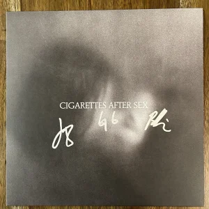 ‘Cigarettes After Sex’ Complete Signed ‘X’s’ Vinyl Album Greg Gonzalez +2