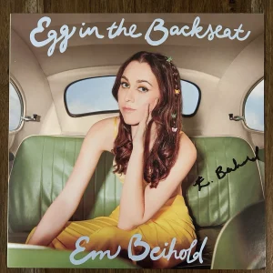 ‘Em Beihold’ Signed Vinyl Album ‘Egg In The Backseat’ Beckett Autograph