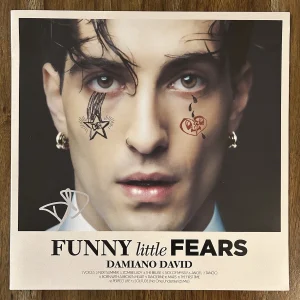 ‘Damiano David’ Signed Vinyl Album ‘Funny Little Fears’ Beckett Maneskin