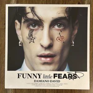‘Damiano David’ Signed Vinyl Album ‘Funny Little Fears’ Beckett Maneskin