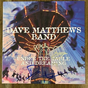 ‘Dave Matthews & Tim Reynolds’ Signed ‘Under The Table And’ Vinyl Album Beckett