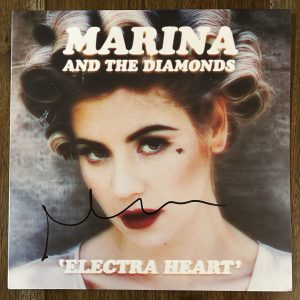 ‘Marina And The Diamonds’ Signed Vinyl Album ‘Electra Heart’ Beckett Diamandis