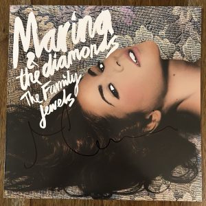 ‘Marina And The Diamonds’ Signed Vinyl Album The Family Jewels Beckett Diamandi