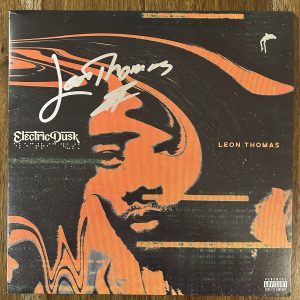 ‘Leon Thomas’ Signed Vinyl Album ‘Electric Dusk’ Beckett Autograph